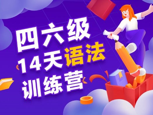 四六级14天语法训练营,